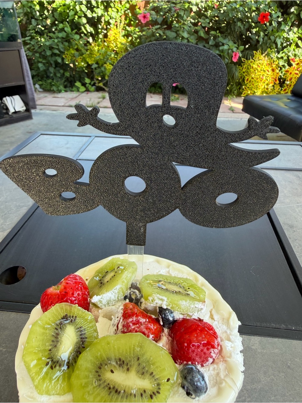 HALLOWEEN BOO GHOST CAKE TOPPER